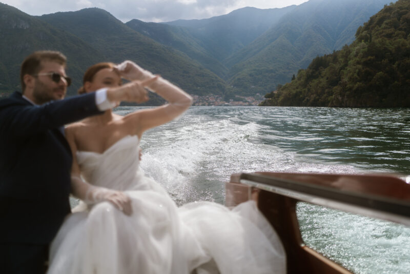 Como Lake wedding photoshoot